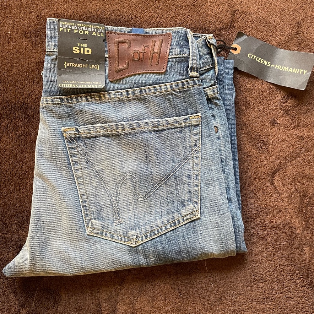 Citizens of Humanity SID Straight Leg Jeans - Picture 3 of 4